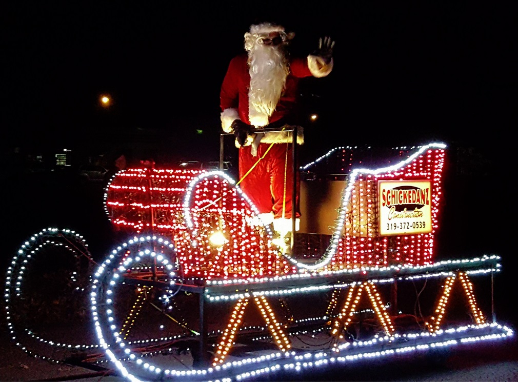 2022 Burlington Graham Christmas Parades Locally famous lighted holiday parades The New Mix 107.3 KGRS